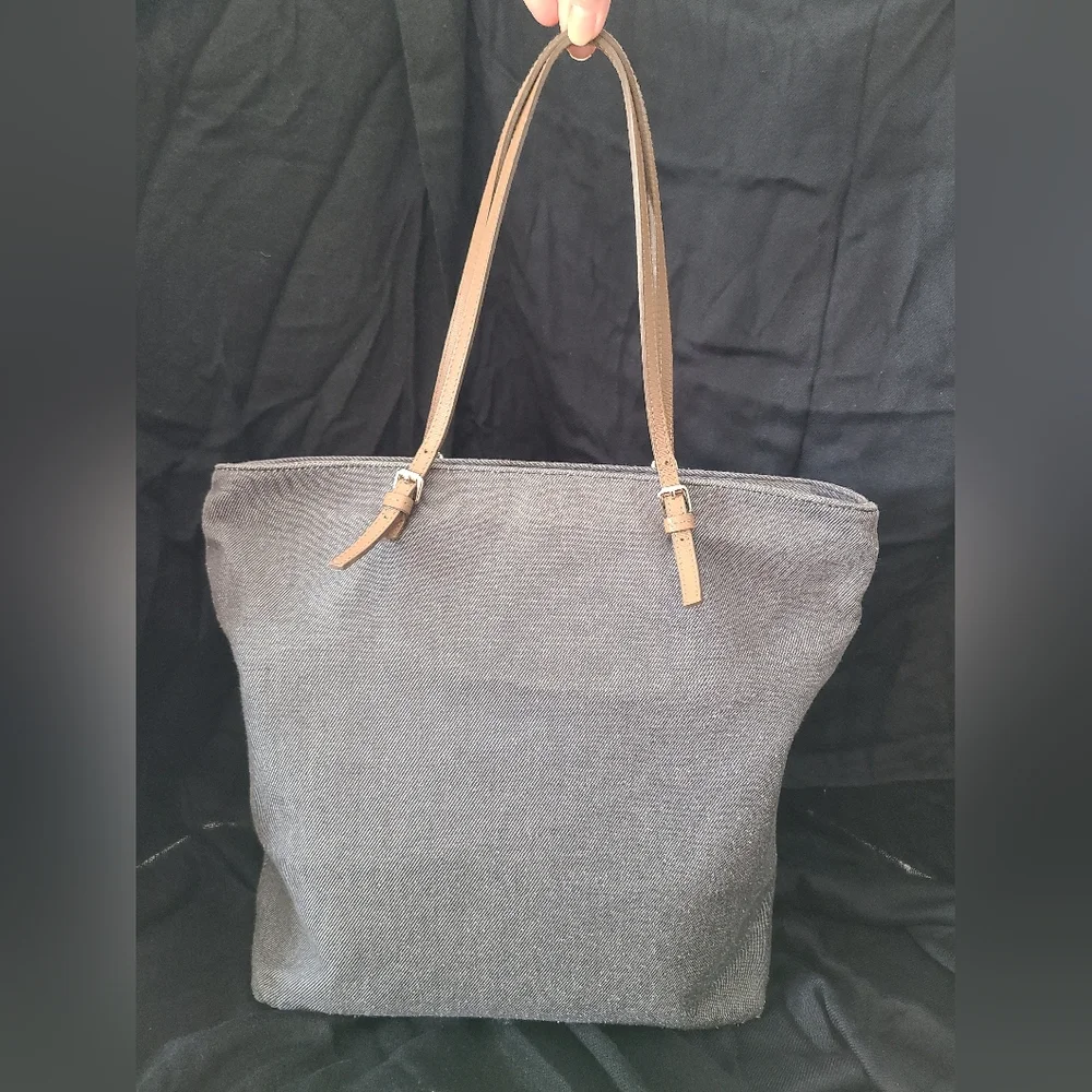 Furla Denim Tote Bag - Picture 3 of 9